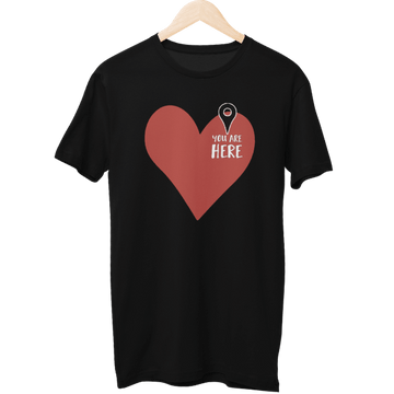 Wish You Were Here Heart Unisex T-Shirt