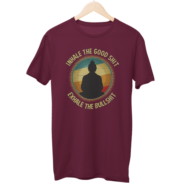 Inhale Good Shit Yoga Unisex T-Shirt