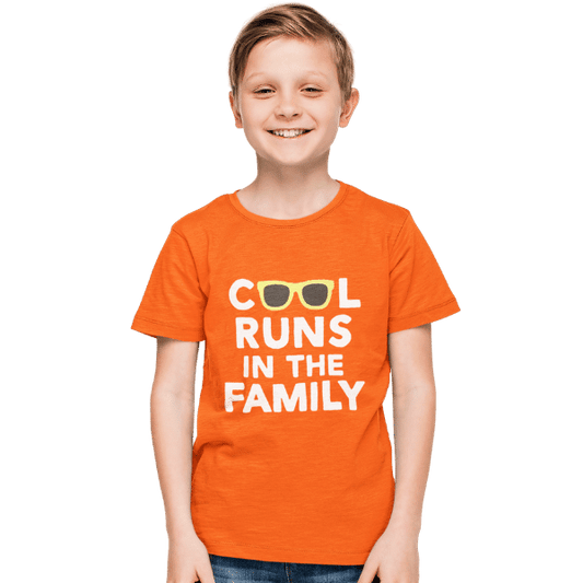 Cool Runs In The Family Unisex Kids T-Shirt