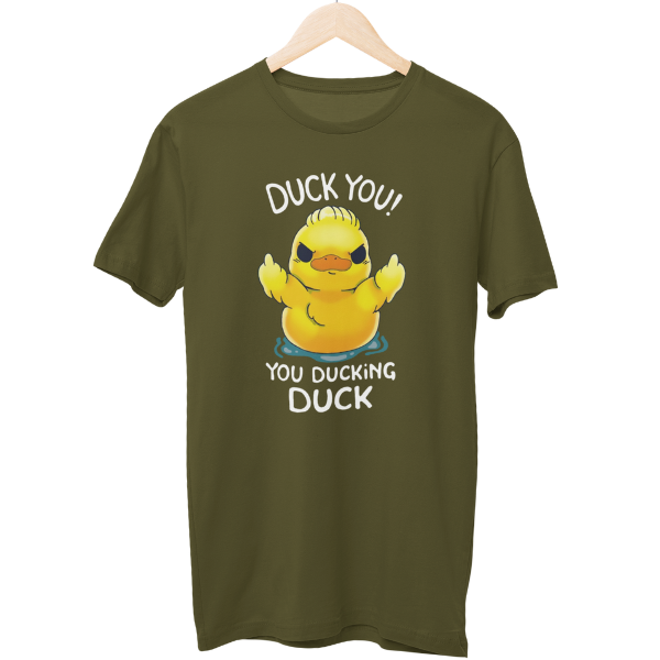 Ducking Duck You Regular Unisex T-Shirt