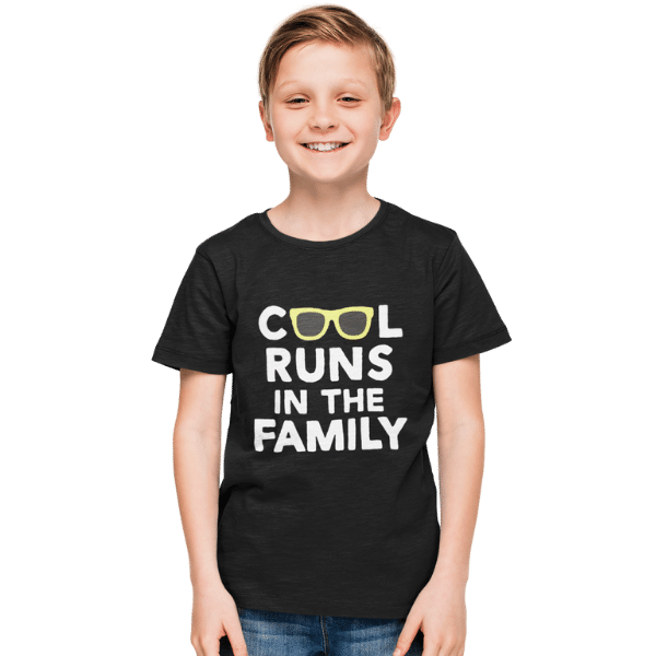 Cool Runs In The Family Unisex Kids T-Shirt