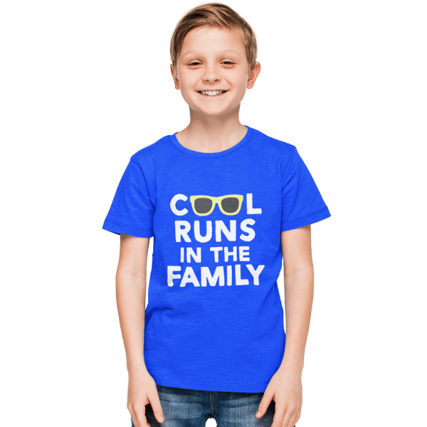 Cool Runs In The Family Unisex Kids T-Shirt