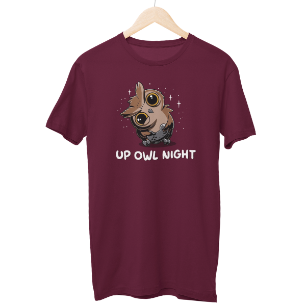 Up Owl Night Regular Unisex T-Shirt