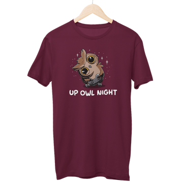 Up Owl Night Regular Unisex T-Shirt