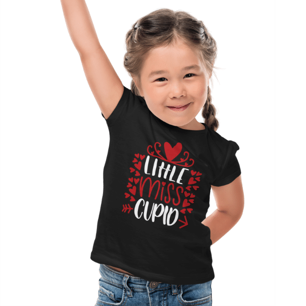 Little Miss Cupid Kids T-Shirt