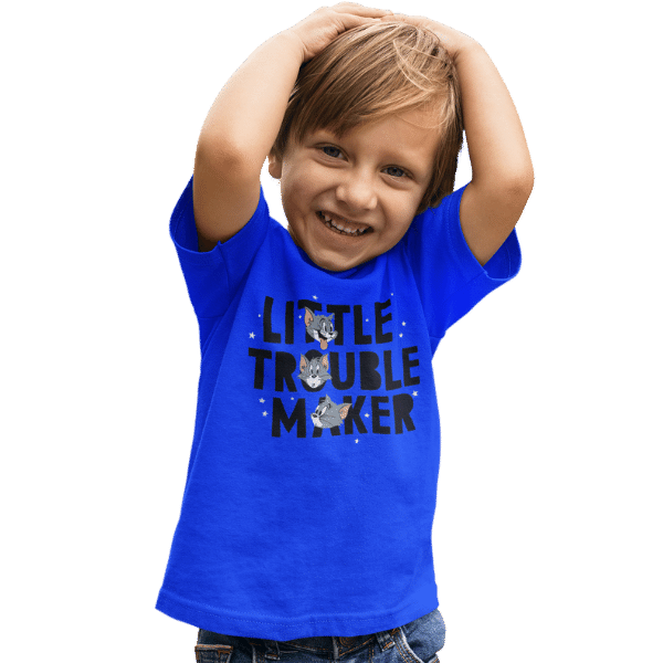 Little Trouble Maker Unisex Kids T-Shirt