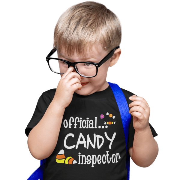 Official Candy Inspector Unisex Kids T-Shirt