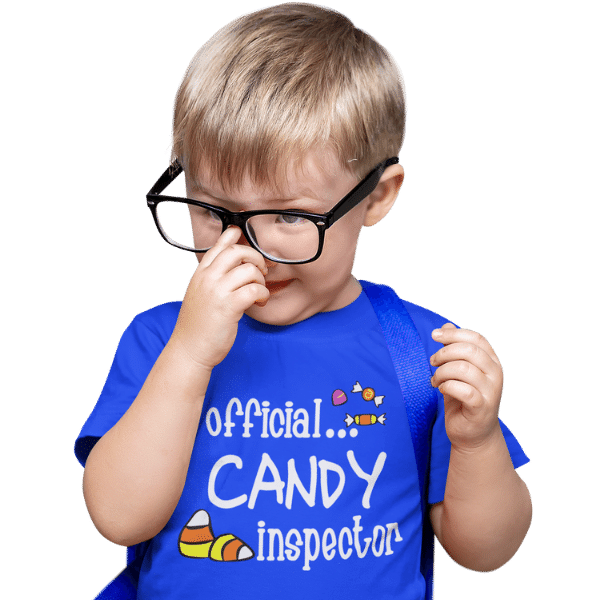 Official Candy Inspector Unisex Kids T-Shirt