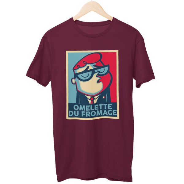 Dexter Omelette Cartoon Regular Unisex T-Shirt