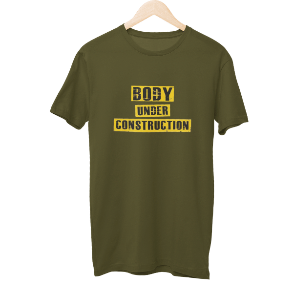 Body Under Construction Gym Unisex T-Shirt