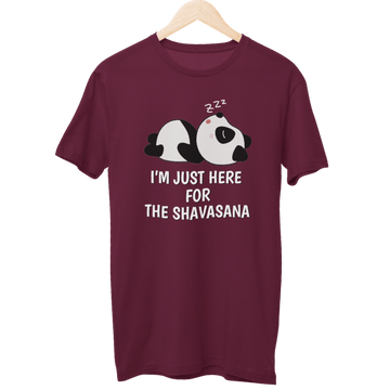 I Am Here For Shavasana Yoga Unisex T-Shirt