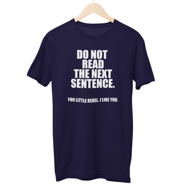 Do Not Read Regular Unisex T-Shirt