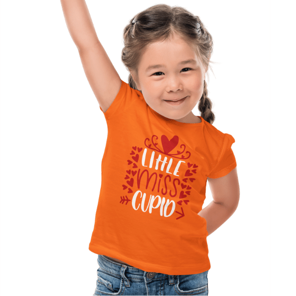 Little Miss Cupid Kids T-Shirt