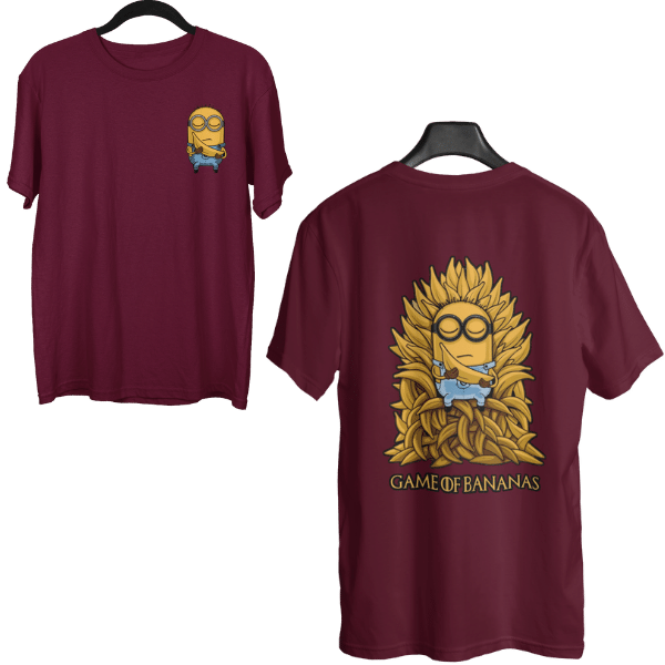 Game Of Bananas Unisex Oversized T-Shirt