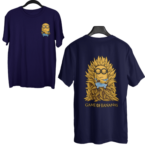 Game Of Bananas Unisex Oversized T-Shirt