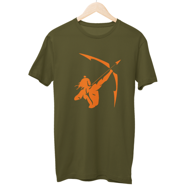 Jai Shree Ram Bow & Arrow Up T-Shirt