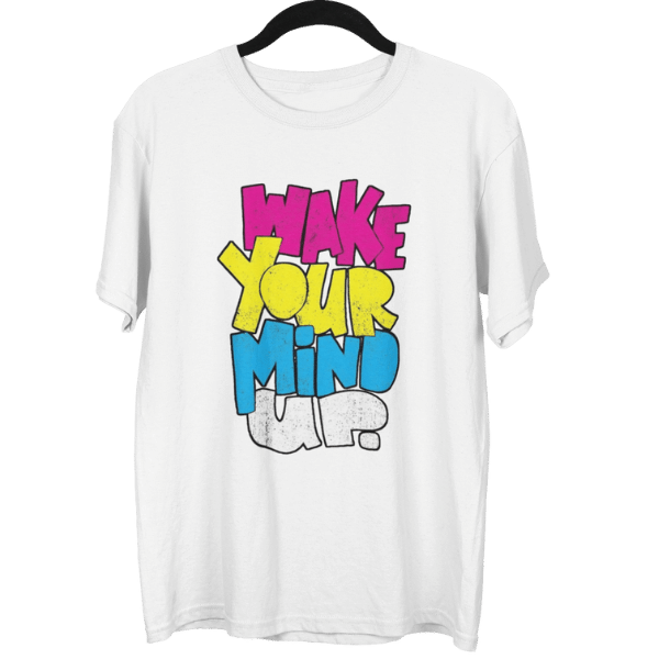 Wake Your Mind Up Unisex Oversized T-Shirt