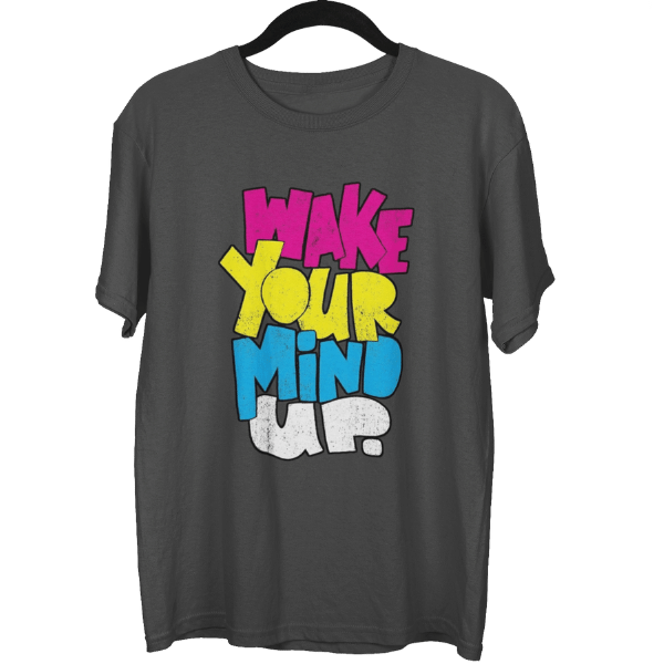 Wake Your Mind Up Unisex Oversized T-Shirt