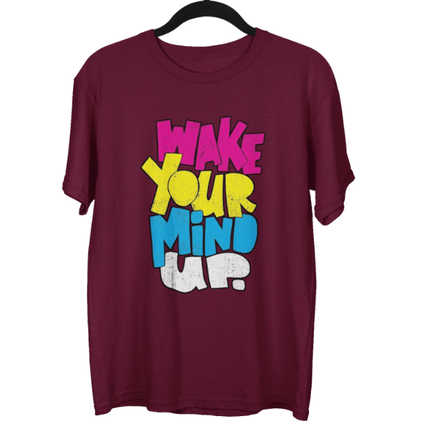 Wake Your Mind Up Unisex Oversized T-Shirt