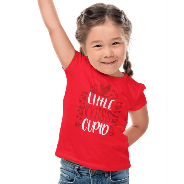 Little Miss Cupid Kids T-Shirt