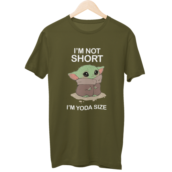 I Am Not Short Yoda Unisex T-Shirt