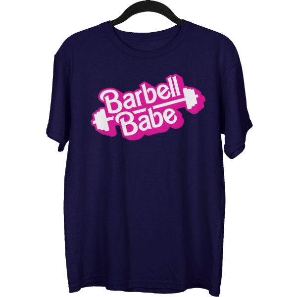 Barbell Babe Female Oversized T-Shirt