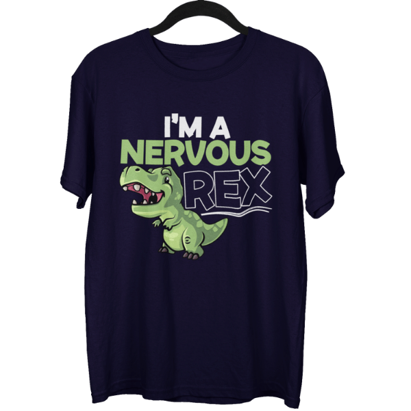 I Am A Nervous Rex Unisex Oversized T-Shirt