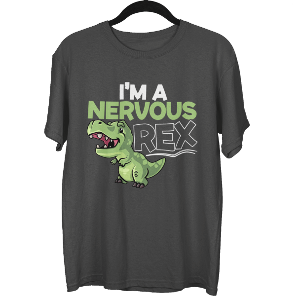 I Am A Nervous Rex Unisex Oversized T-Shirt