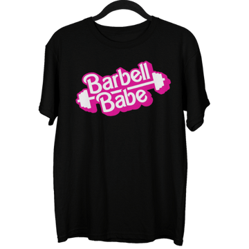 Barbell Babe Female Oversized T-Shirt