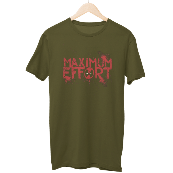 Deadpool Maximum Effort Gym Unisex T-Shirt