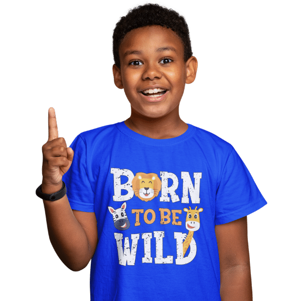 Born To Be Wild Unisex Kids T-Shirt