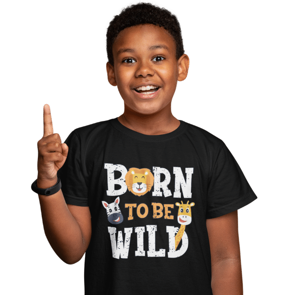 Born To Be Wild Unisex Kids T-Shirt