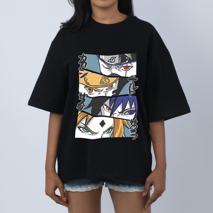 Naruto Anime Unisex Oversized T-Shirt