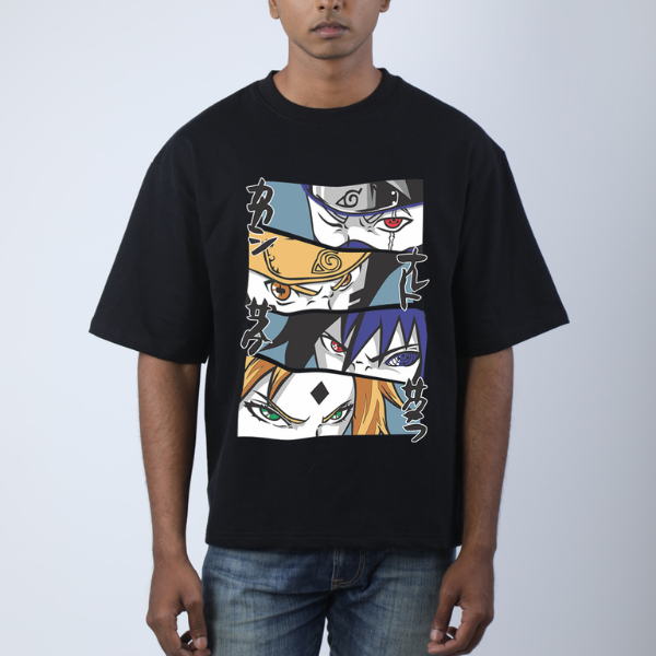 Naruto Anime Unisex Oversized T-Shirt