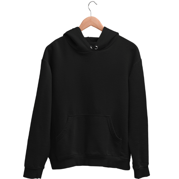 Solid Unisex Pullover Hoodie