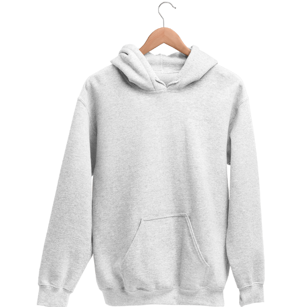 Solid Unisex Pullover Hoodie