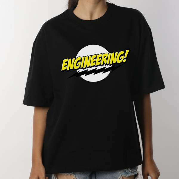 Engineering Unisex Oversized T-Shirt